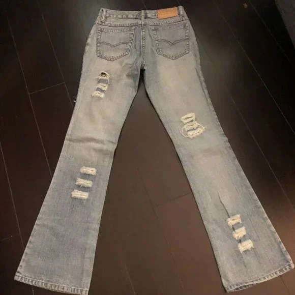 Next Jeans Ripped Jeans Size 24 - Picture 3 of 14